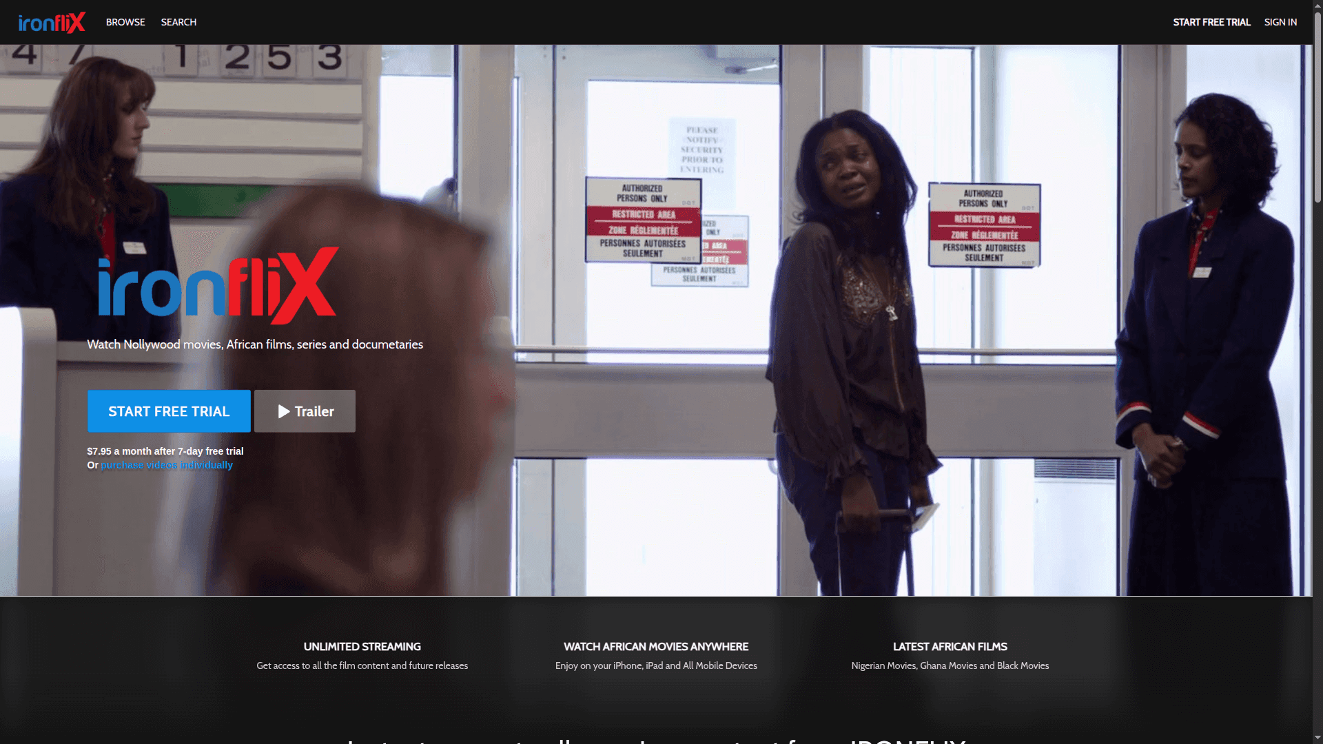 IronFlix - Home of African and Nollywood movies