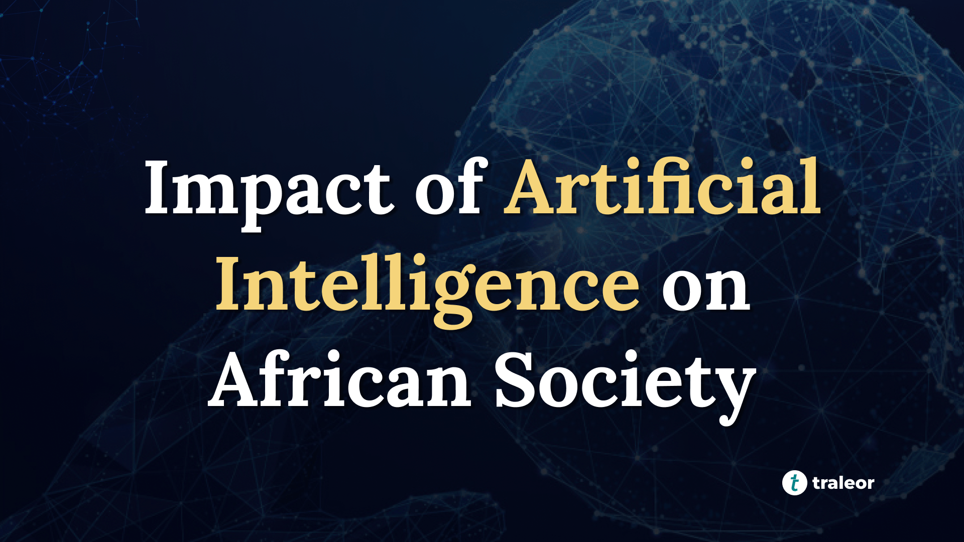 Impact of AI on African Society