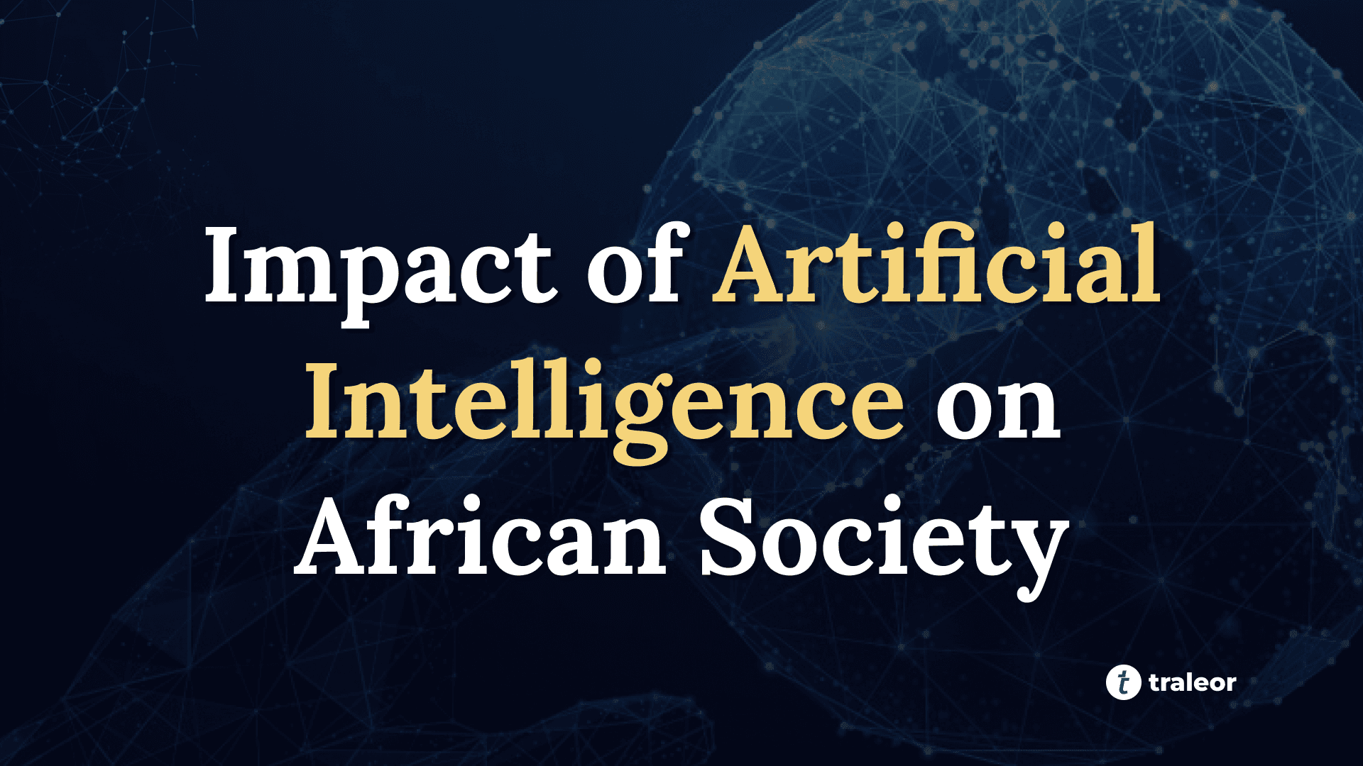 Impact of AI on African Society
