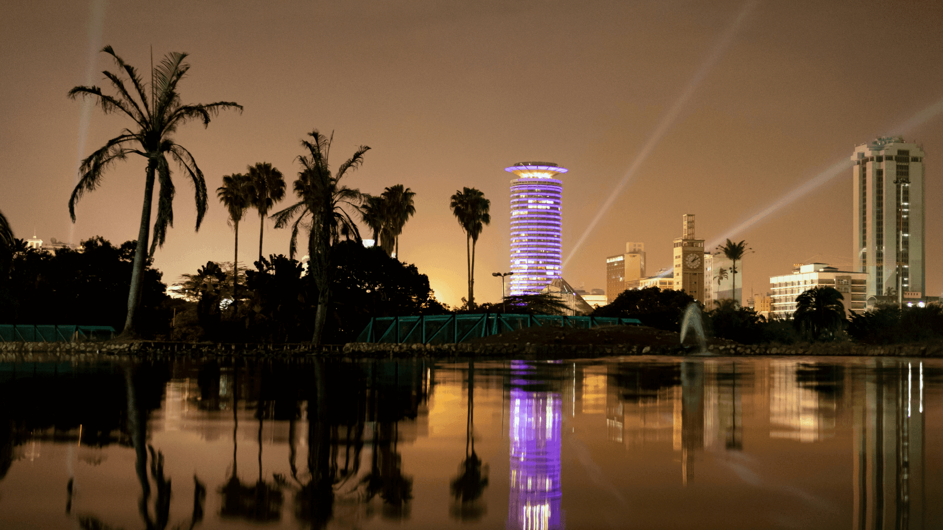 Nairobi’s Iconic Skyline at Night: A Blend of Urban Beauty and Nature