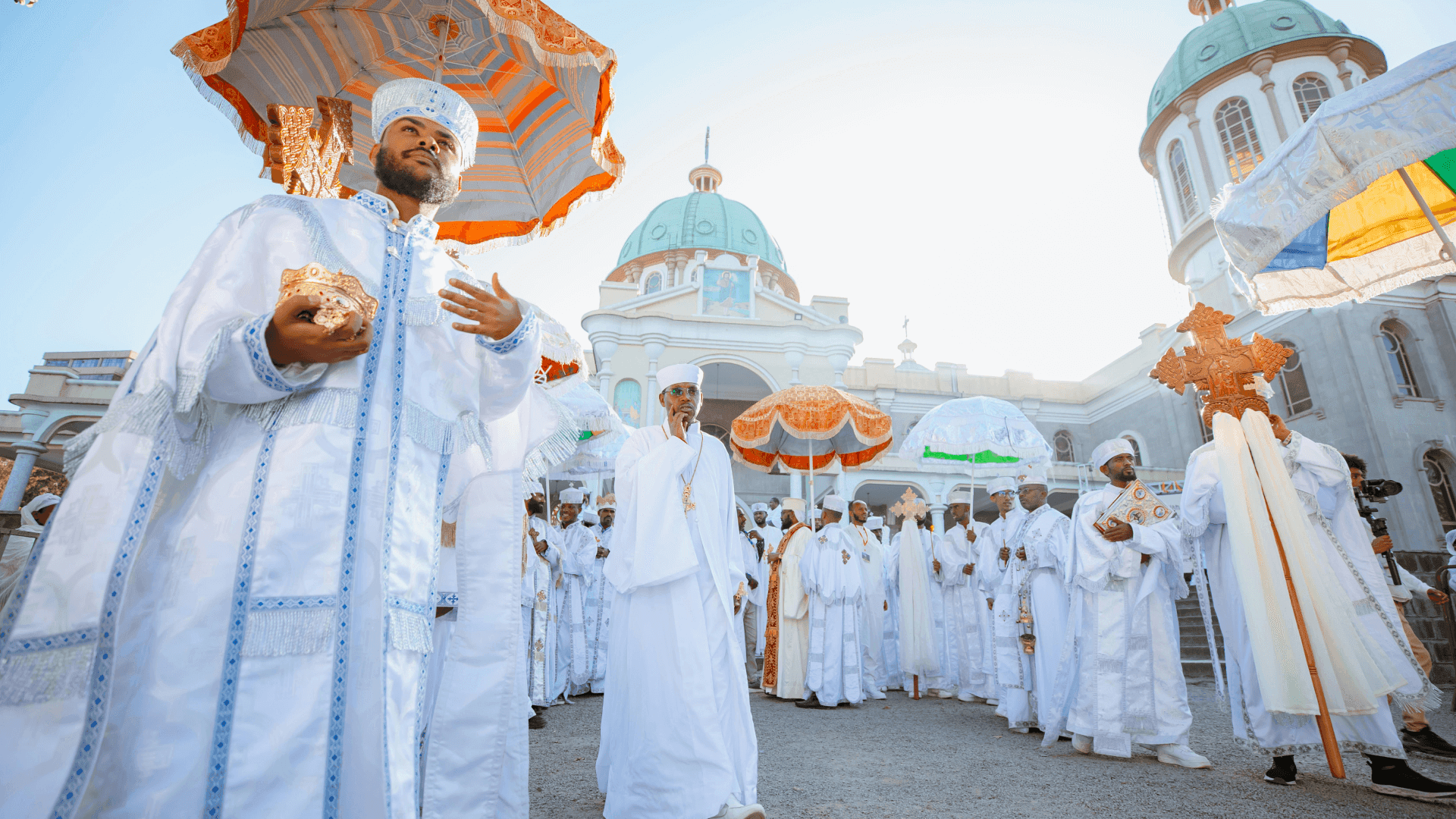 Orthodox Church Celebration in Addis Ababa